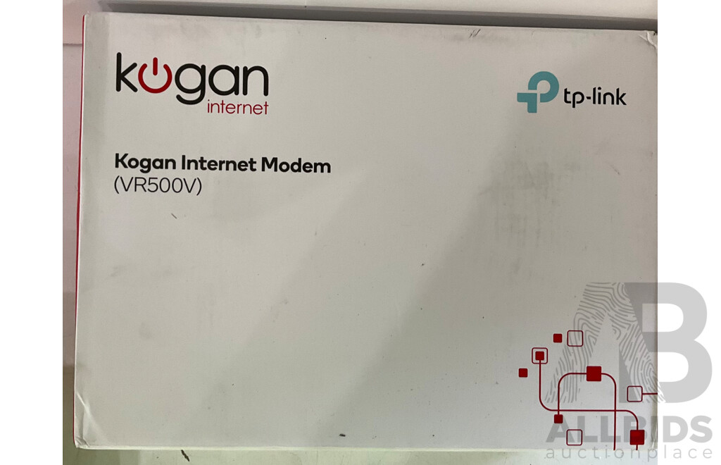 Kogan Modem Router TP LINK Passthrough Powerline Starter - Lot 1443452 | ALLBIDS