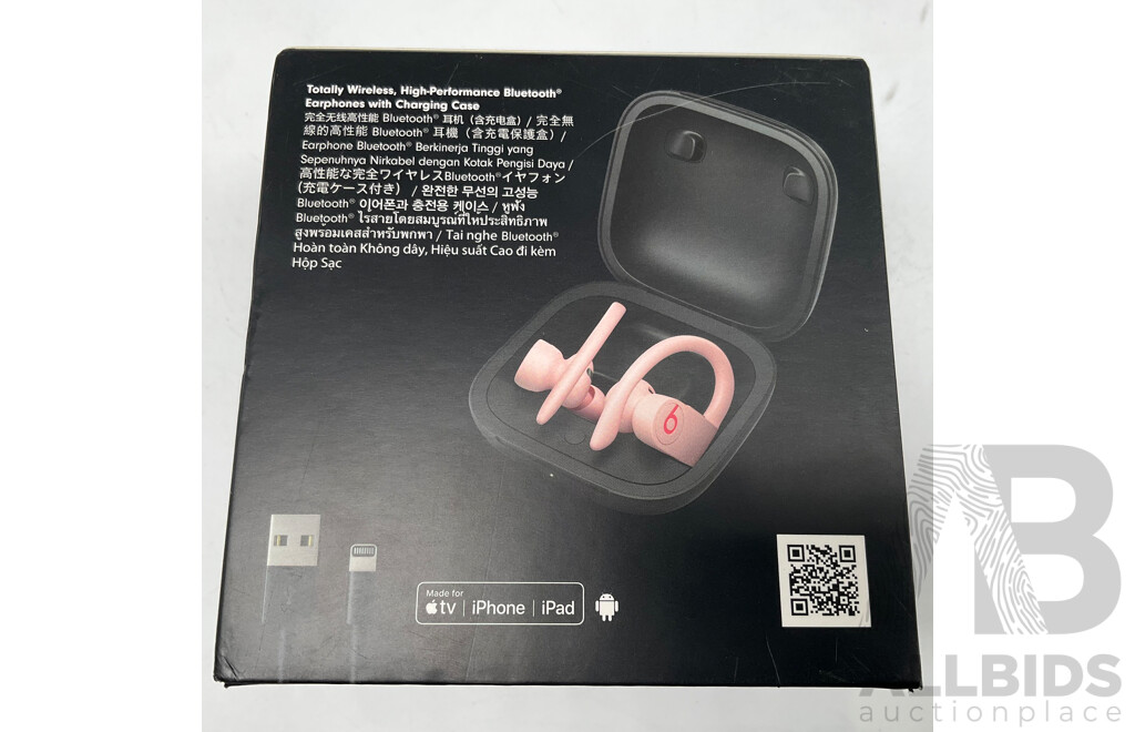 BEATS Powerbeats Pro Wireless Earphones - Cloud Pink- ORP  $309