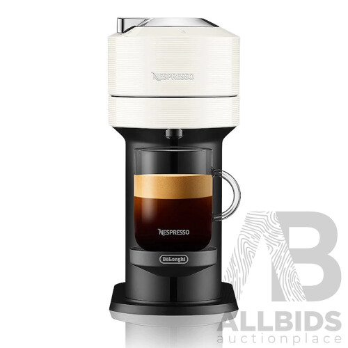 Nespresso (ENV120W) Vertuo Next Solo Capsule Coffee Machine (White) - ORP $249.99