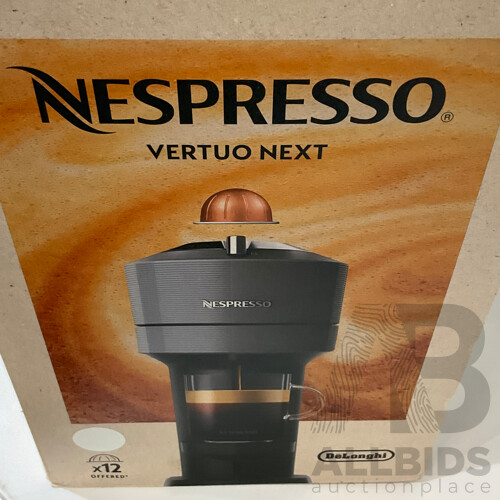 Nespresso (ENV120W) Vertuo Next Solo Capsule Coffee Machine (White) - ORP $249.99