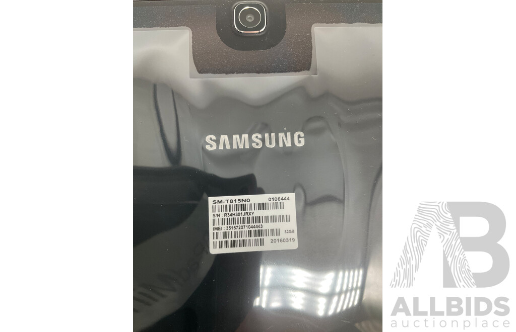 SAMSUNG GALAXY TAB SM-T815NO 32GB - Estimated ORP $198