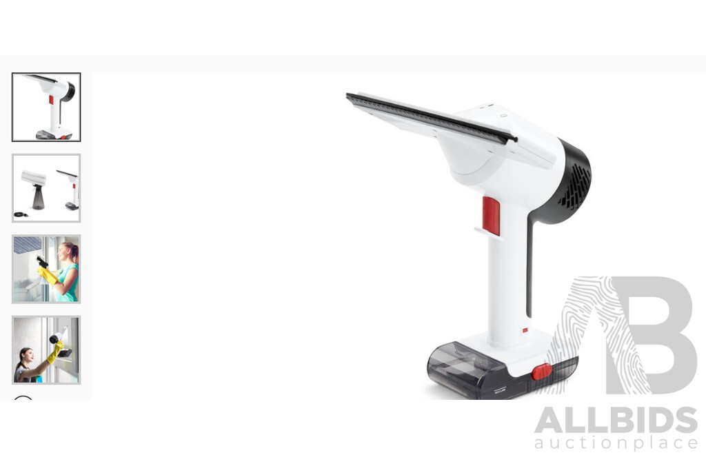 KOGAN 2400W DuoGlide Cordless & Corded Steam Iron, KOGAN Window Vacuum Cleaner - Lot of 2 - Estimated ORP $139.99