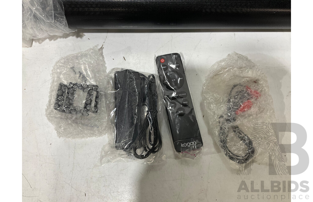 KOGAN 2.1Ch 60W Dolby Soundbar With Built in Subwoofer (KASBD60SA) - Estimated ORP $149.99