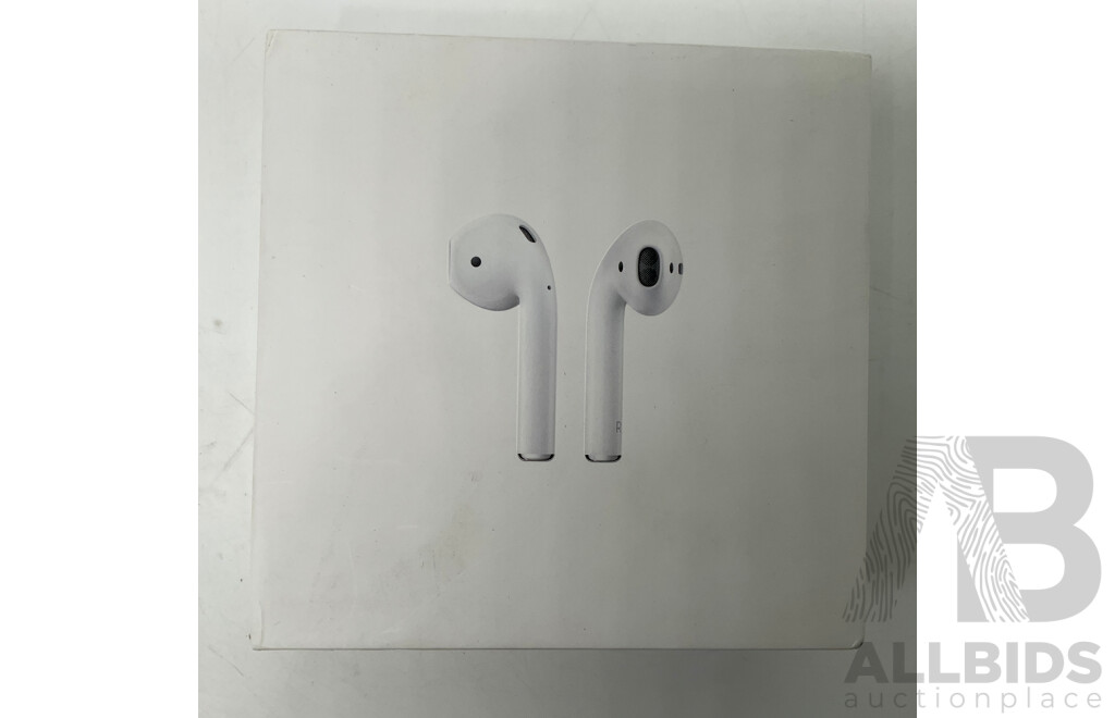 APPLE (MV7N2ZM/A) AirPods With Charging Case [2nd Gen]- ORP  $189