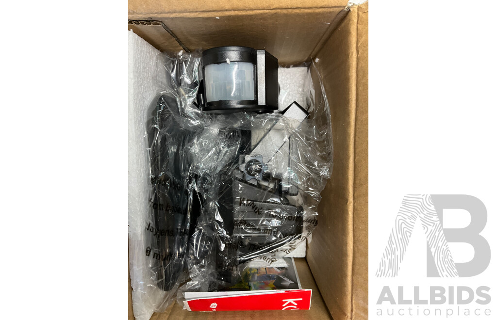 KOGAN Solar Powered Motion Sensor LED Flood Light & CERTA 170W Rotary Tool - Lof of 2 - ORP $599.00