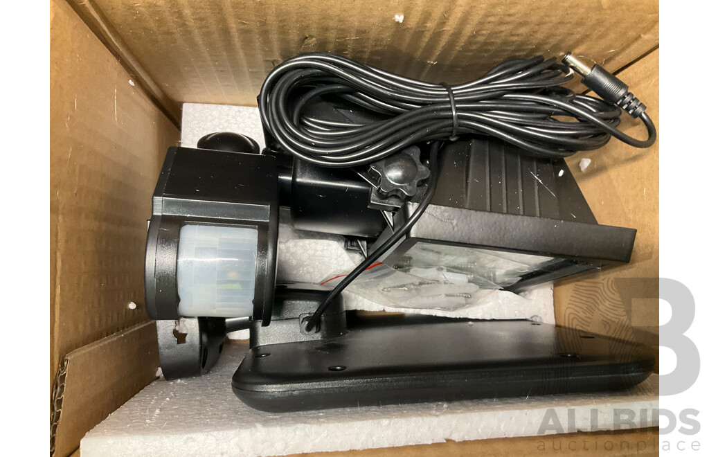 KOGAN Solar Powered Motion Sensor LED Flood Light & CERTA 170W Rotary Tool - Lof of 2 - Estimated Total  ORP $109.00