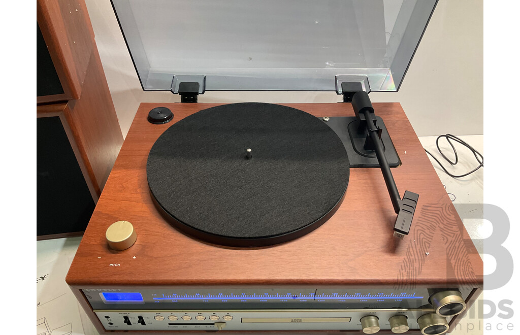 CROSLEY Vinyl Record Player 1975T Turntable Entertainment System - Estimated ORP $389.90