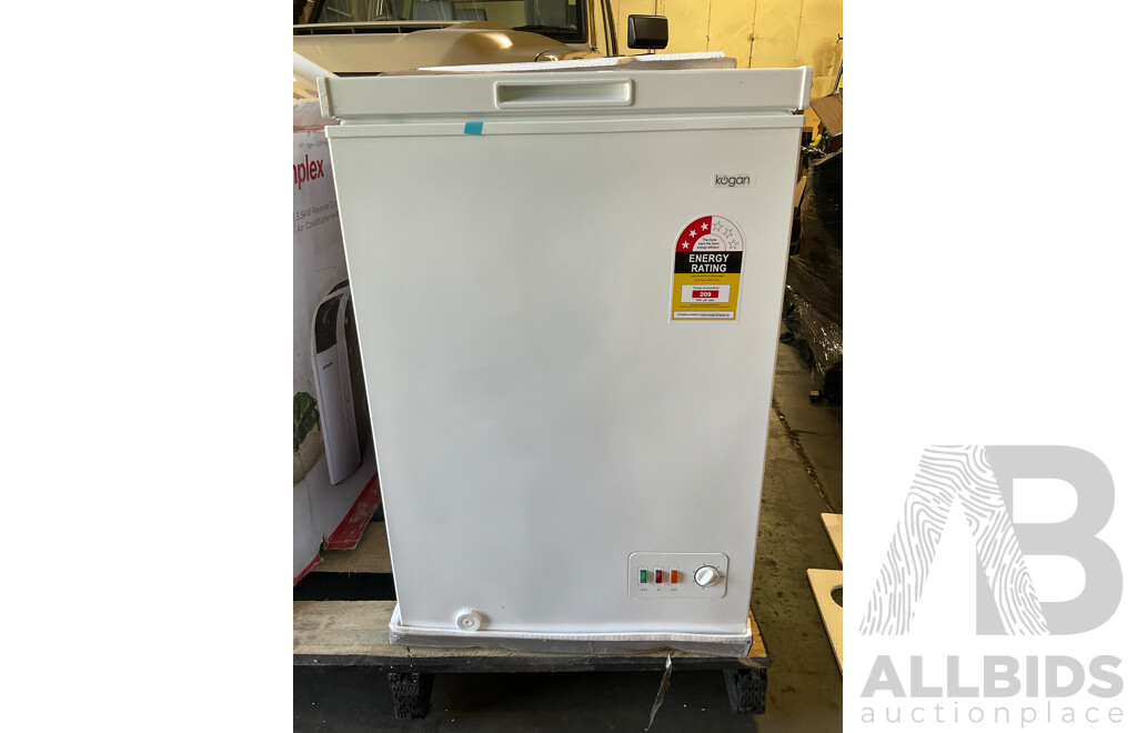 KOGAN 99L Chest Freezer (White) - ORP $249.00