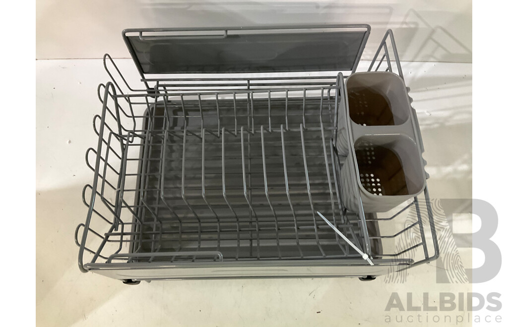 KOGAN Espresso Coffee Machine & OVELA Dish Rack - Lot of 2 - $239.00