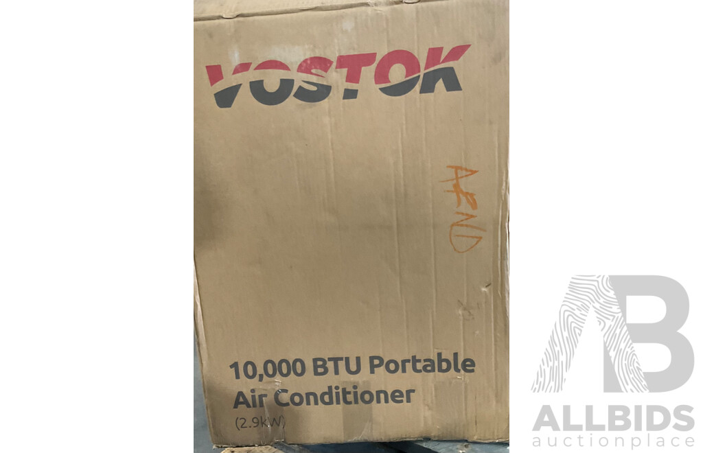 VOSTOK 10000 BTU Portable Air Conditioner  - ORP $459.99