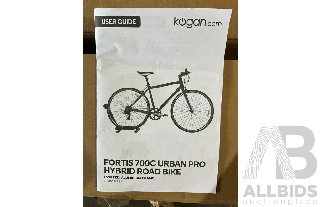FORTIS 700C URBAN PRO HYBRID ROAD BIKE - Estimated ORP $194