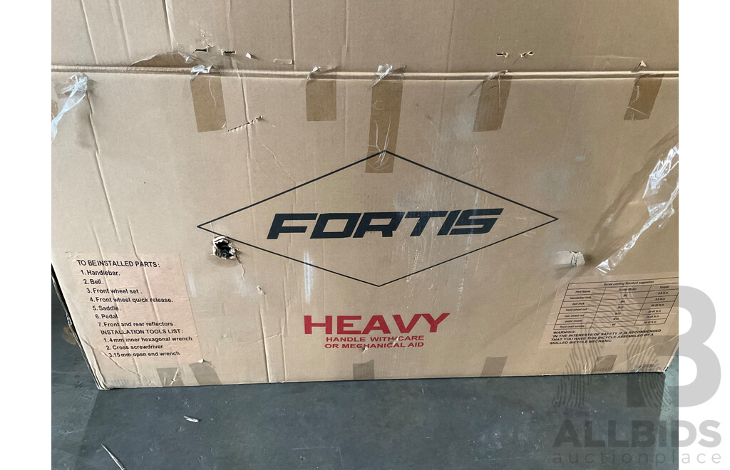 FORTIS 700C URBAN PRO HYBRID ROAD BIKE - Estimated ORP $194