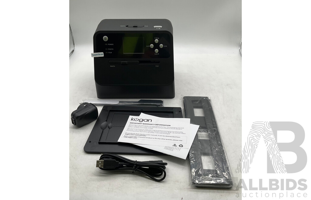 KOGAN Premium 14MP Photo & Film Scanner - ORP $229.00