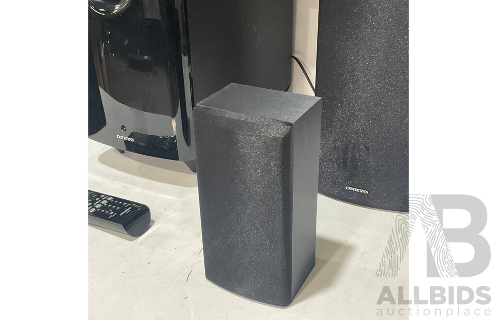 ONKYO (HT-R494) 4K Channel AV Lot 1439971 ALLBIDS