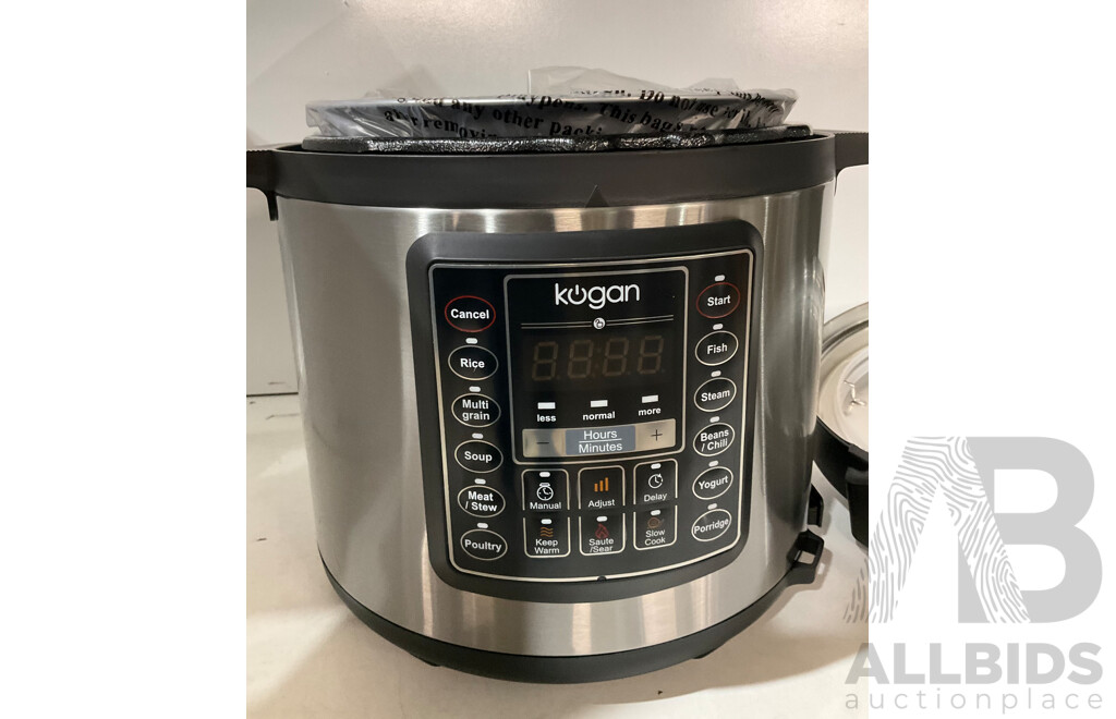 KOGAN Espresso Coffee Machine &14 in 1 Pressure Cooker - ORP $199.00