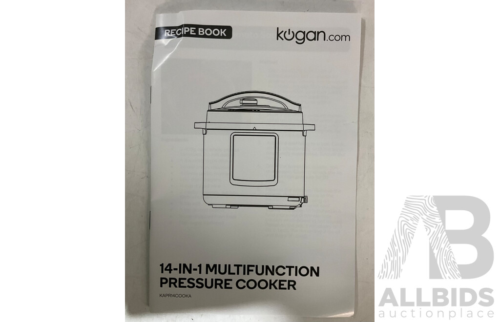 KOGAN Espresso Coffee Machine &14 in 1 Pressure Cooker - ORP $199.00