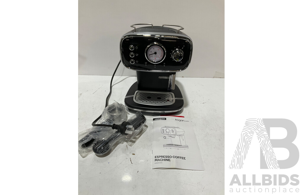 KOGAN ESPRESSO COFFEE MACHINE - Estimated ORP $149