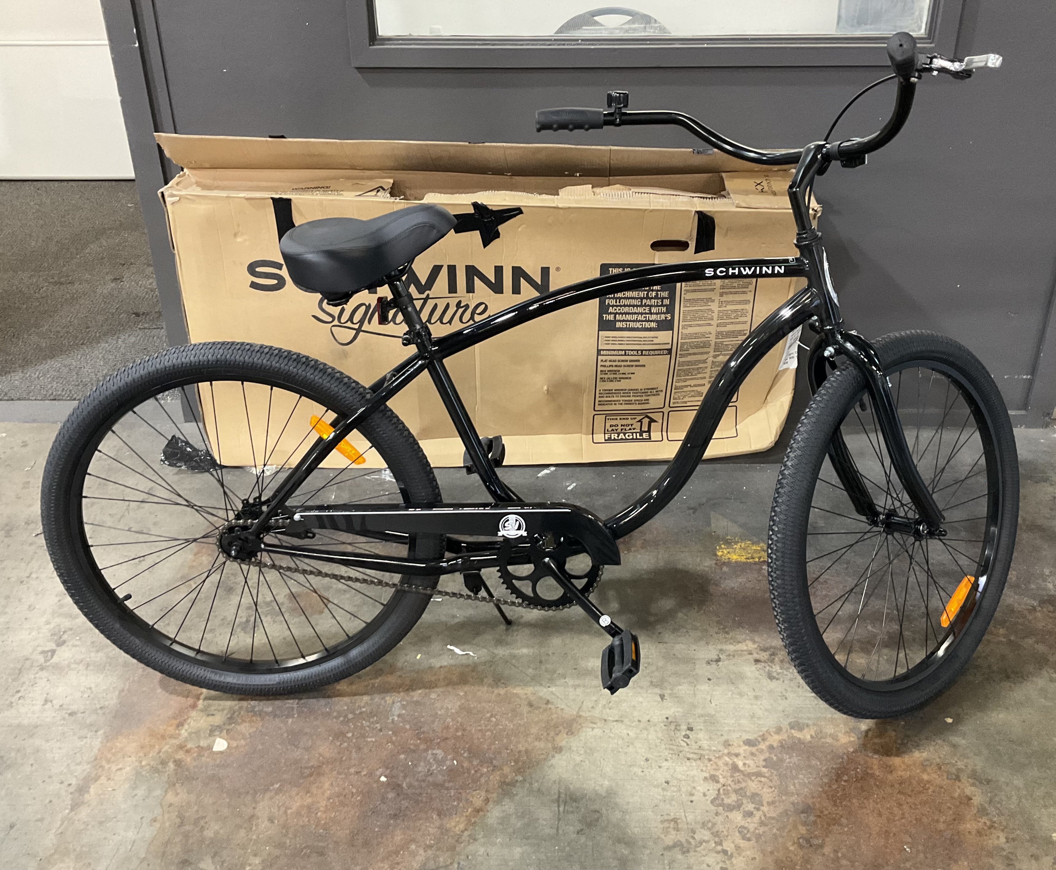 SCHWINN S1 Cruiser Bike Black ORP - Lot 1453002 | ALLBIDS