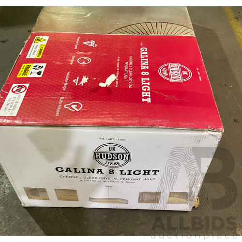 HUDSON Living Galina LED Pendant Light - Total ORP $299.97