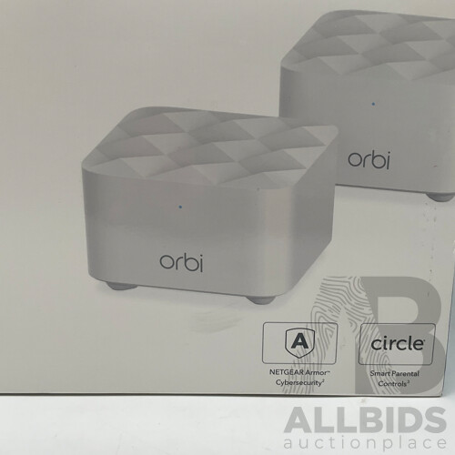 NETGEAR (RBK12) Orbi AC1200 Mesh System - ORP $299.00