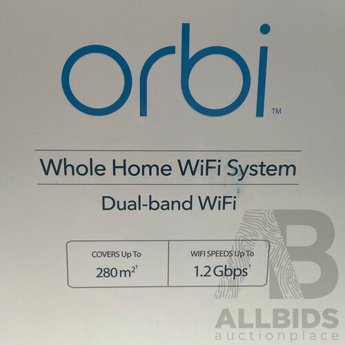 NETGEAR (RBK12) Orbi AC1200 Mesh System - ORP $299.00