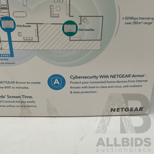 NETGEAR (RBK12) Orbi AC1200 Mesh System - ORP $299.00