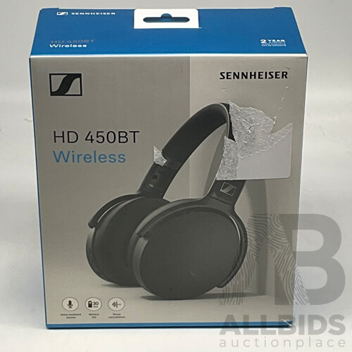 SENNHEISER (SEBT4) HD 450BT Noise Cancelling Headphones - ORP $299.00