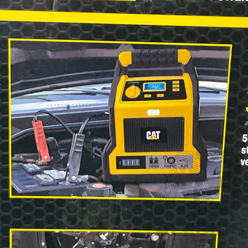 CAT (CJ1000DCPAU) Jumpstarter & Air Compressor - ORP $144.99