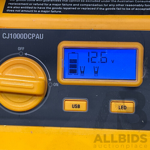 CAT (CJ1000DCPAU) Jumpstarter & Air Compressor - ORP $144.99