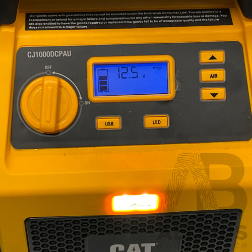 CAT (CJ1000DCPAU) Jumpstarter & Air Compressor - ORP $144.99