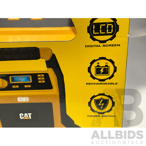 CAT (CJ1000DCPAU) Jumpstarter & Air Compressor - ORP $144.99