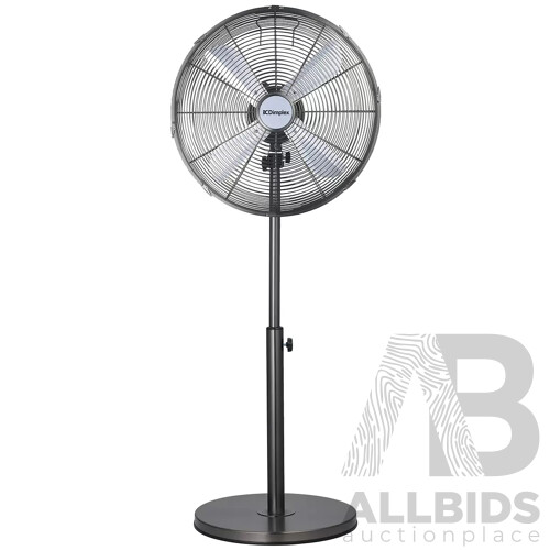 DC DIMPLEX (DCPF40G) High Velocity Pedestal Fan & YEELIGHT (YLCT01YL) LED Smart Lamp D2 - Lot of 2 - Total ORP $199.98