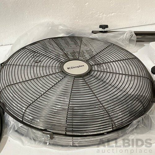 DC DIMPLEX (DCPF40G) High Velocity Pedestal Fan & YEELIGHT (YLCT01YL) LED Smart Lamp D2 - Lot of 2 - Total ORP $199.98