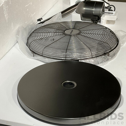 DC DIMPLEX (DCPF40G) High Velocity Pedestal Fan & YEELIGHT (YLCT01YL) LED Smart Lamp D2 - Lot of 2 - Total ORP $199.98