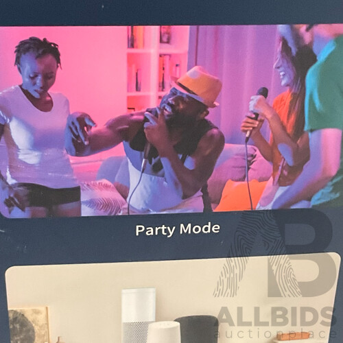 DC DIMPLEX (DCPF40G) High Velocity Pedestal Fan & YEELIGHT (YLCT01YL) LED Smart Lamp D2 - Lot of 2 - Total ORP $199.98