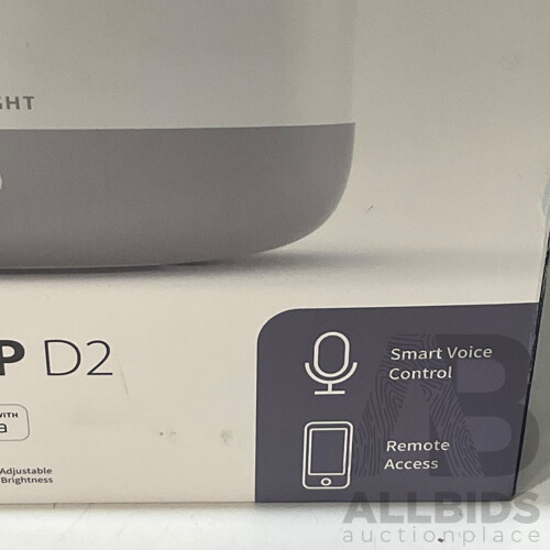 DC DIMPLEX (DCPF40G) High Velocity Pedestal Fan & YEELIGHT (YLCT01YL) LED Smart Lamp D2 - Lot of 2 - Total ORP $199.98