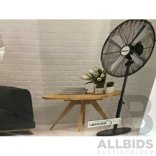 DC DIMPLEX (DCPF40G) High Velocity Pedestal Fan & YEELIGHT (YLCT01YL) LED Smart Lamp D2 - Lot of 2 - Total ORP $199.98