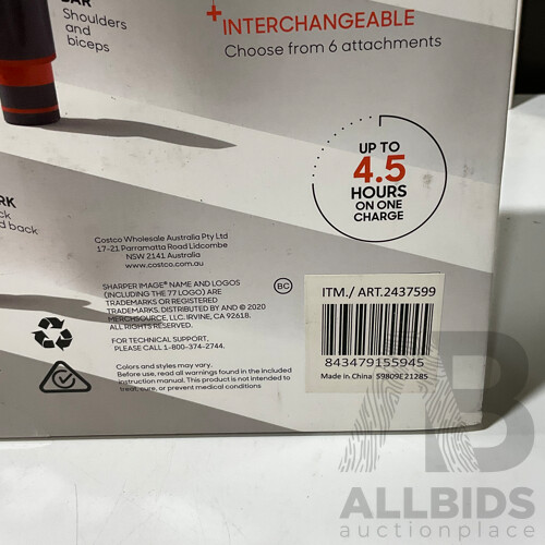 AUSCLIMATE (WDH-930DA) NWT Large 35L Dehumidifier  - SHARPER IMAGE Power Percussion Deep Tissue Massager - Total ORP $724.99