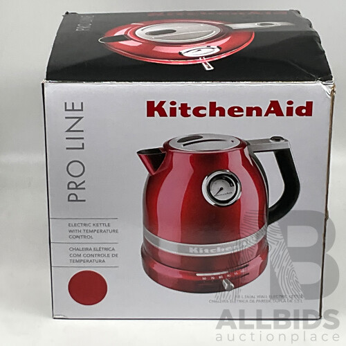 KITCHENAID (5KEK1522ACA( Pro Line Kettle Candy Apple Red - ORP $249.99