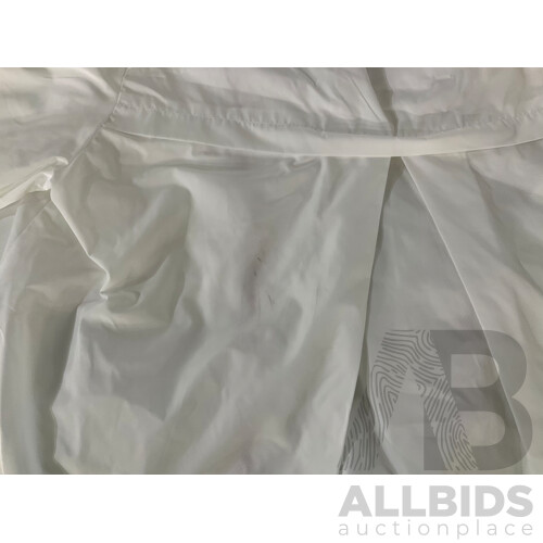 TOMMY HILFIGER Women's Spray Jacket (White - Size XS) - 90 DEGREE (AW70793) Women's Yoga Tights X 4 (Size XS)  & Assorted Women's Clothing - Lot of 8 -  Estimated Total ORP $550.00