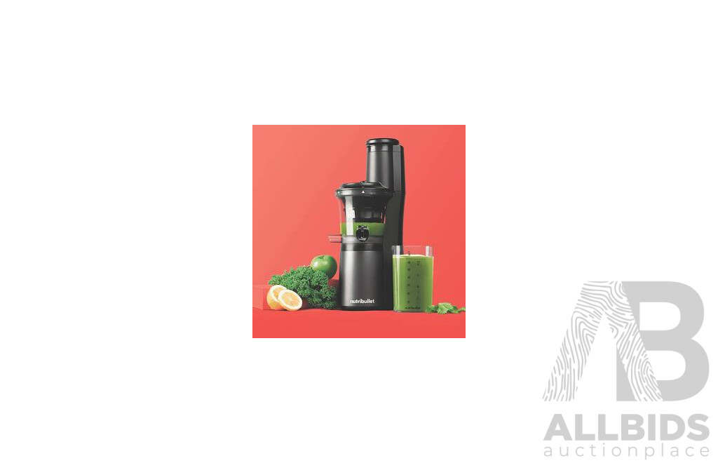 NUTRIBULLET (NBJ07300) Slow Juicer - ORP $379.00