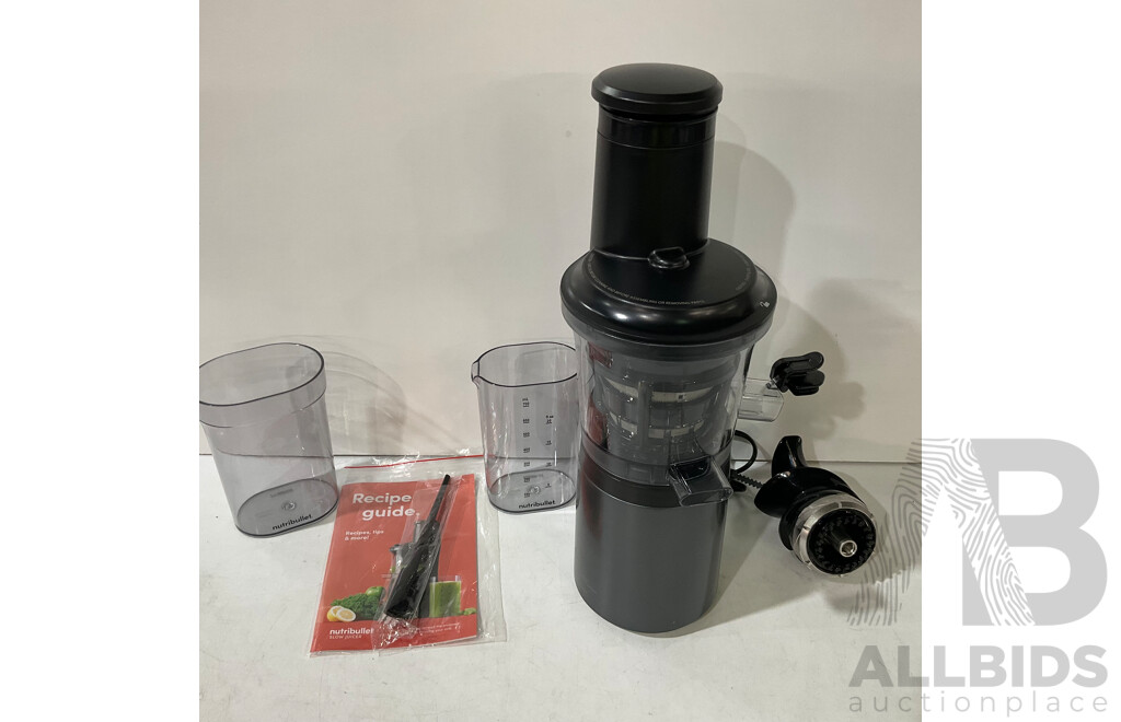 NUTRIBULLET (NBJ07300) Slow Juicer - ORP $379.00