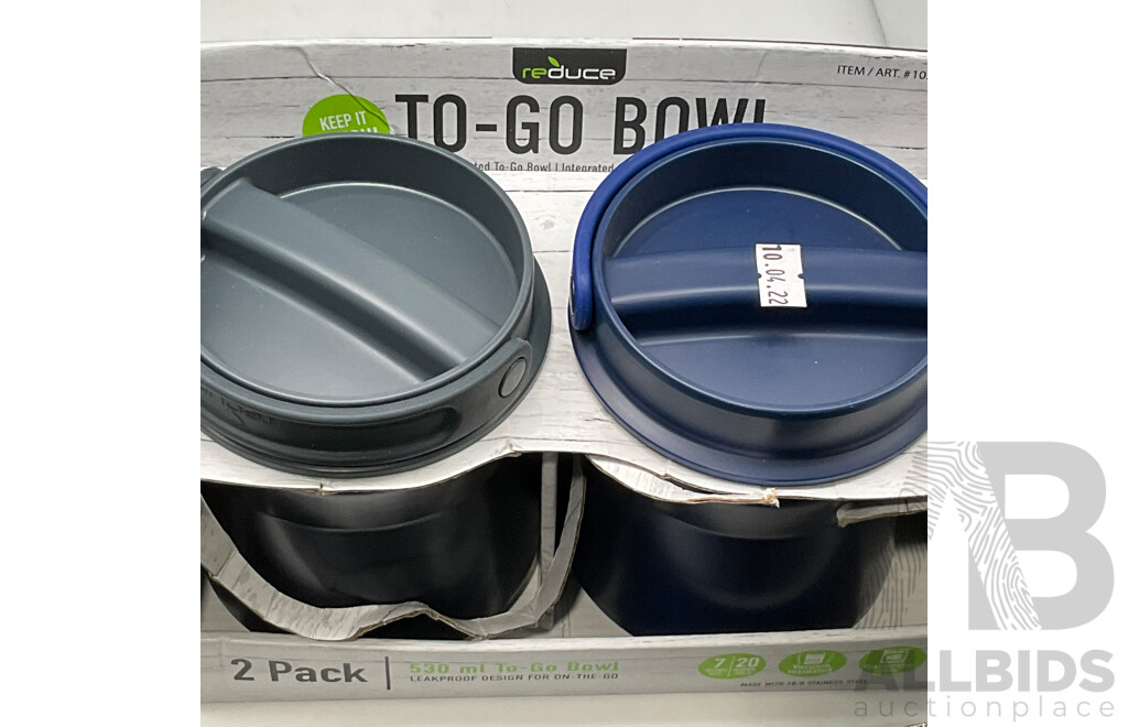 GAGGIA (NL9206AD) Classic Pro Coffee Machine - REDUCE (102527) 530ml to Go Bowl (Two Pack) - Total ORP 728.99