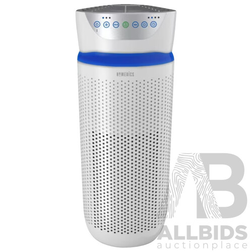 HOMEDICS (AP-T40WT-AU) TotalCare 5-in-1 Large Tower Purifier (White) - ORP $399