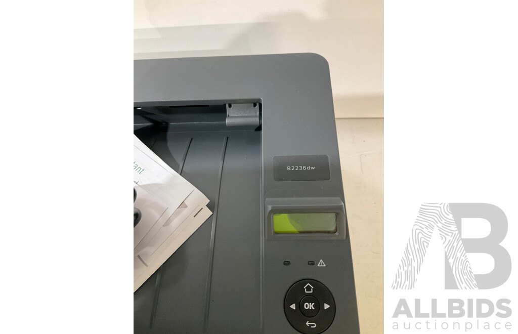 LEXMARK (B2236dw) 34ppm Single Function Wireless Mono Laser Printer - ORP $227.59