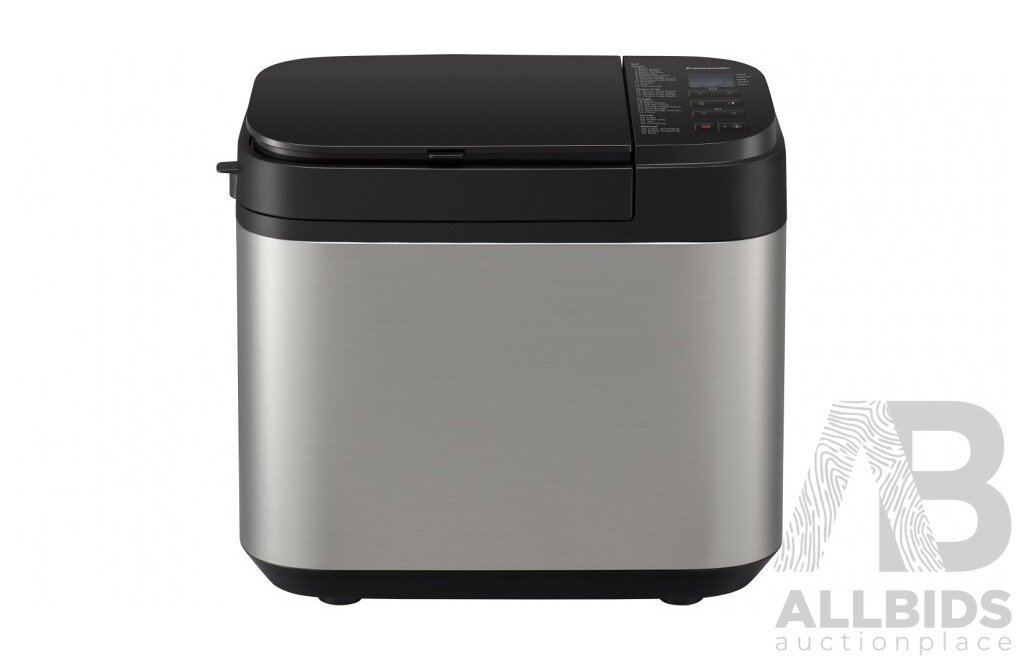 PANASONIC (SD-YR2550) Stainless Steel Bread Maker - Total ORP $329.00