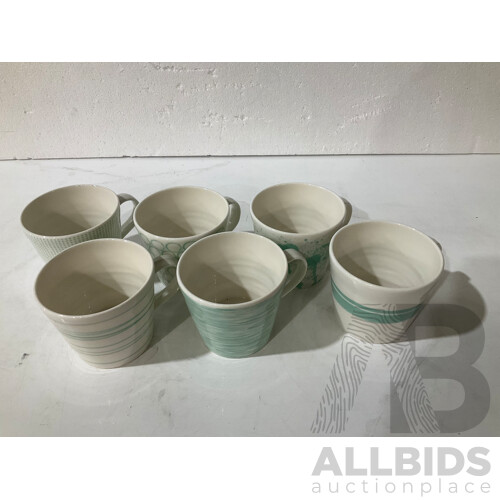 BREVILLE (BES875BSS) Express Coffee Machine, ROYAL DOULTON Pacific Mint Mugs - Lot of 2 - Total ORP $709.00  