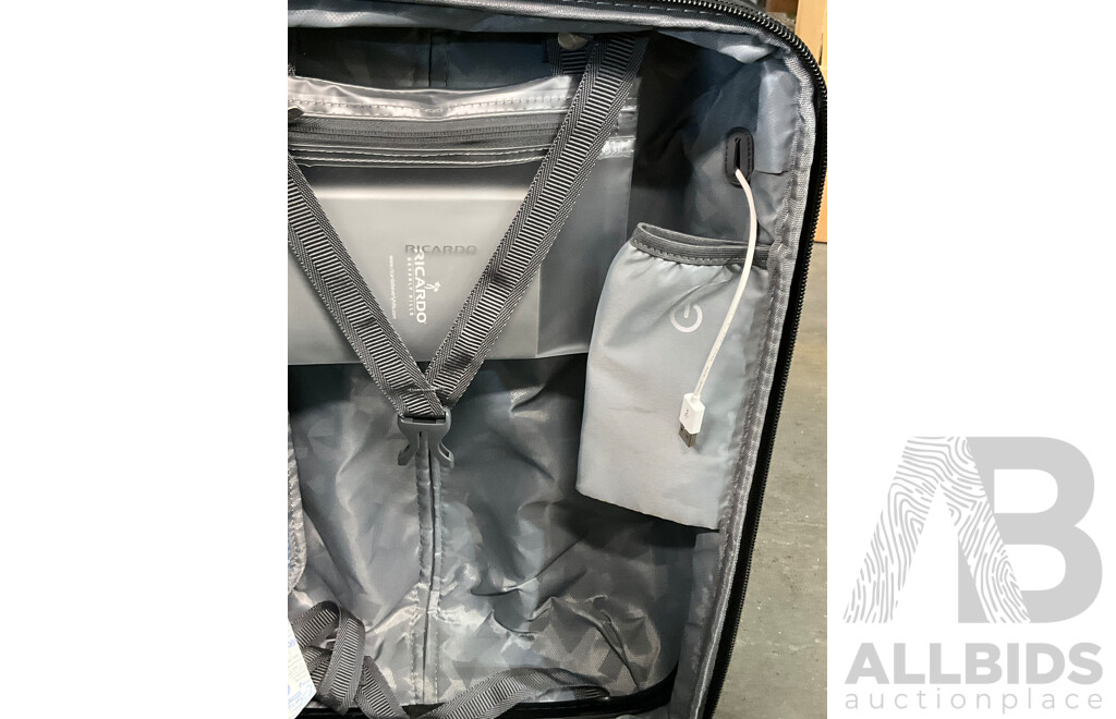 RICARDO BEVERLY HILLS Luggage Set 3 Piece - ORP $299.99