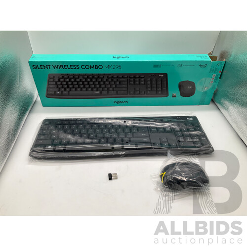 JOURNEY 3-in-1 Wireless Charger, LOGITECH (MR0085) Silent Wireless Combo - Lot of 2 - Total ORP $184.99