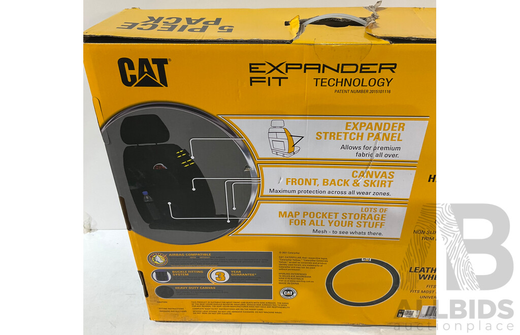 CAT Car Interior Kit 5 Piece - Total ORP  $207.99
